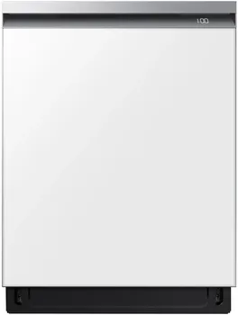Front view of the Samsung DW80BB707012 dishwasher 