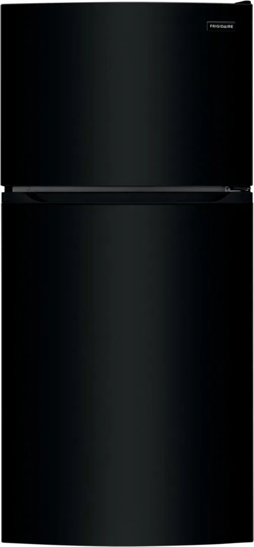 Front view of the Frigidaire FFHT1425VB top freezer refrigerator 