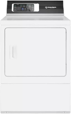 Front view of the Speed Queen DR7004WE electric dryer 