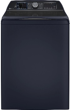 Front view of the GE Profile PTW900BPTRS top load washer 