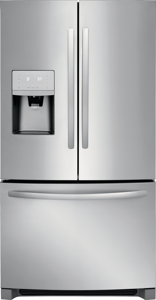 Front view of Frigidaire FFHB2750TS French door refrigerator 
