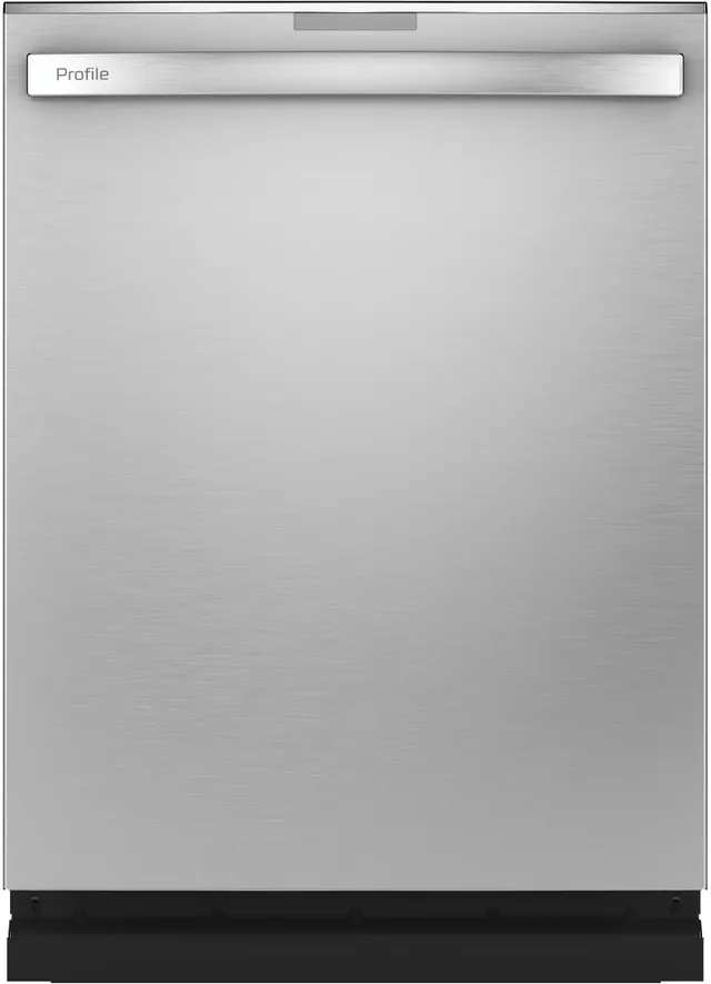 Front view of the GE Profile PDT785SYNFS dishwasher 