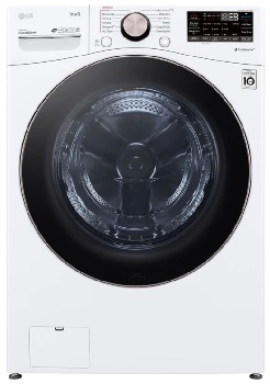 Front view of the LG WM4000HWA washer 