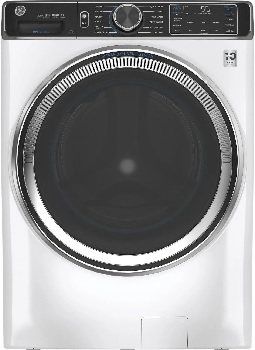 Front view of the GE GFW850SSNWW washer 