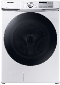 Front view of the Samsung WF45B6300AW washer 