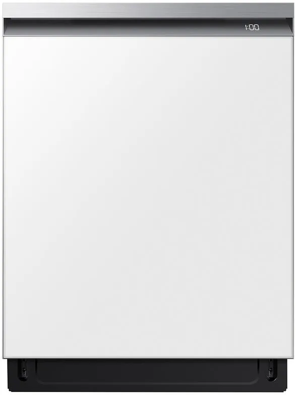 Front view of the Samsung DW80B7070AP dishwasher 