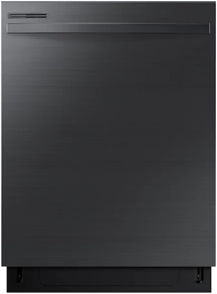 Front view of the Samsung DW80R2031UG dishwasher 