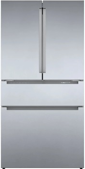 Front view of the Bosch 800 Series B36CL80ENS refrigerator 