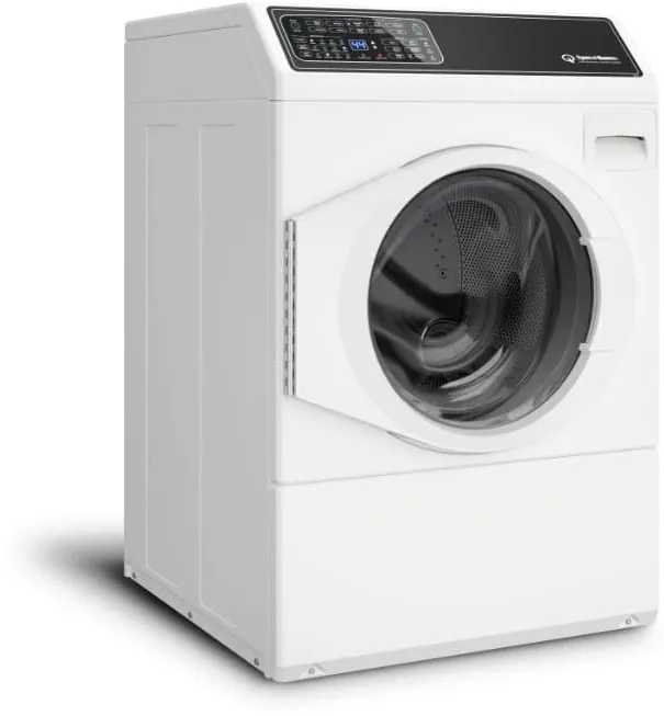 Front view of a Speed Queen dryer