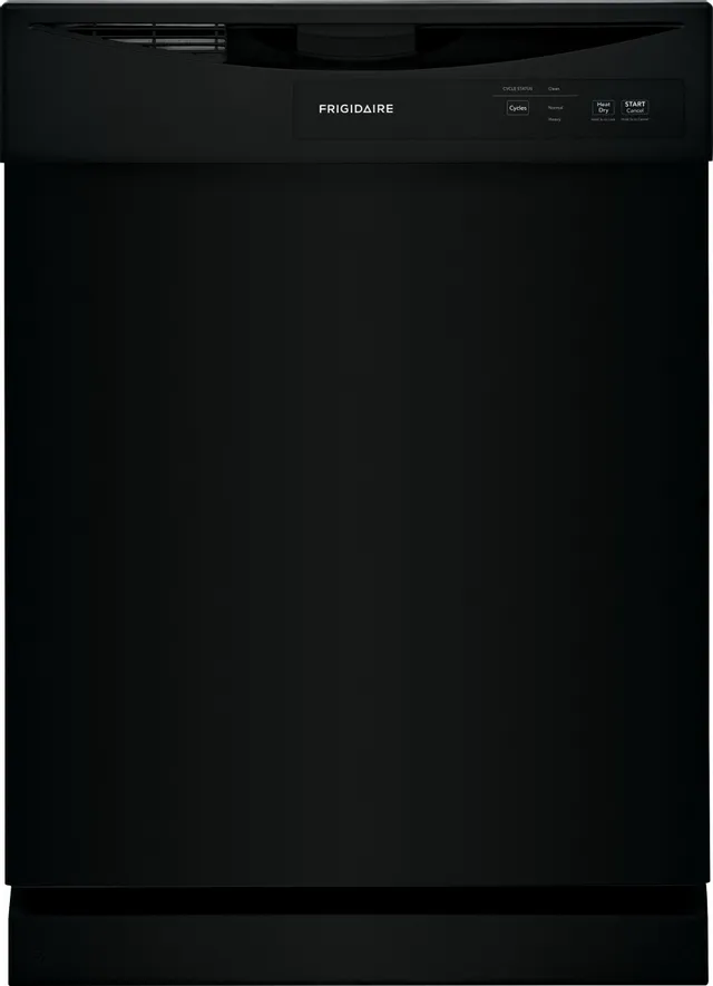Front view of the Frigidaire FDPC4221AS dishwasher 