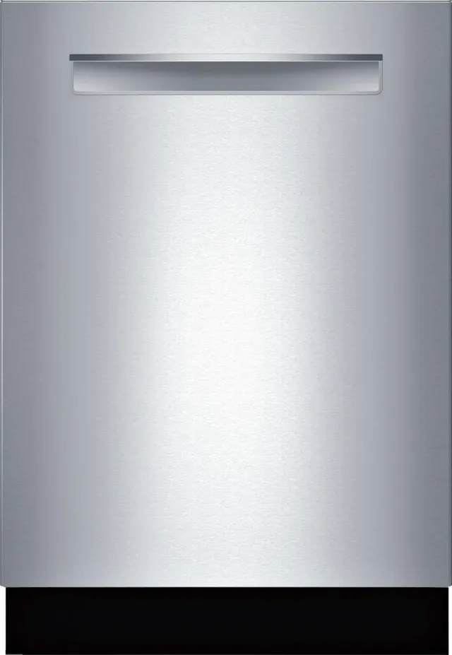 Front view of the Bosch SHPM88Z75N dishwasher 