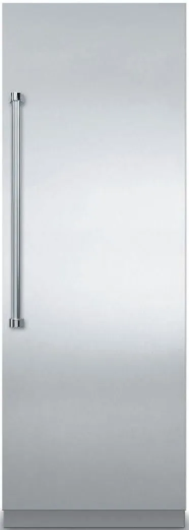 Front view of the Viking VRI7240WRSS 7 Series column refrigerator 