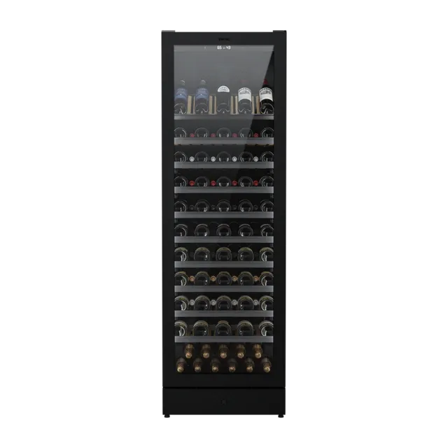 Front view of the Vintec VWCM149FAB wine cooler 