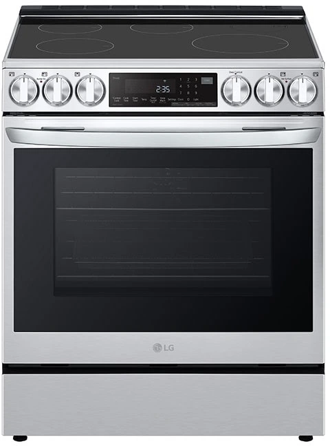 Front view of the LG LSIL6336F range 