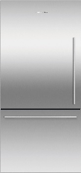 Front view of the Fisher & Paykel RF170WDLX5 N refrigerator 