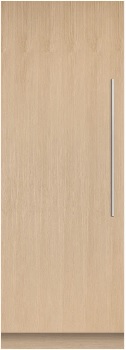Front view of the Fisher & Paykel RS3084SLHK1 column refrigerator 