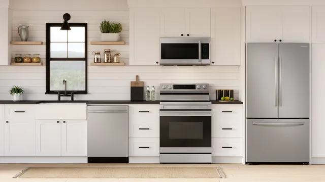A kitchen featuring Samsung appliances 