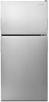  Front view of the Amana ART308FFDM refrigerator 