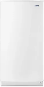 Front view of the Maytag MZF34X16DW upright freezer