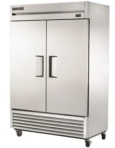 Front view of the True T-49F-HC upright freezer