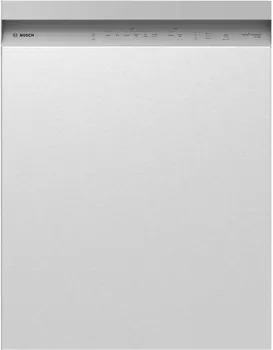 Front view of the Bosch SHE4AEM5N dishwasher 