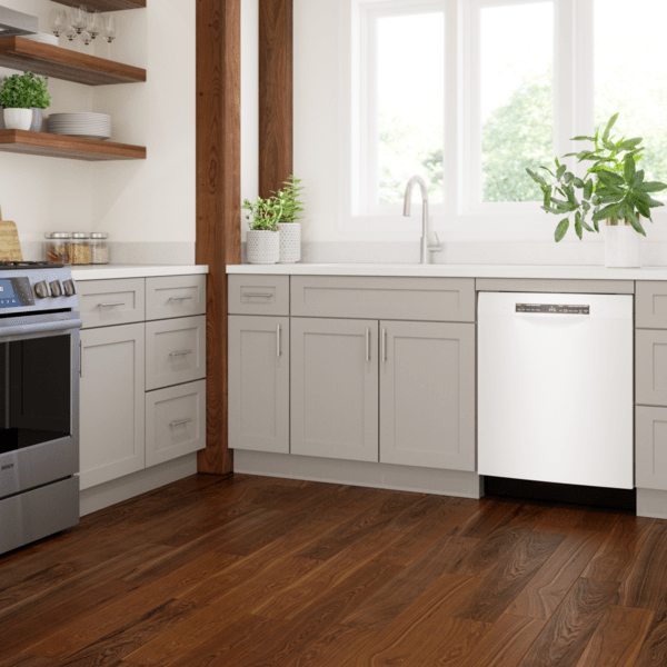 A Bosch 300 Series dishwasher in a kitchen