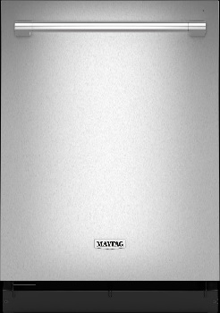 Front view of the Maytag MDTS4224PZ dishwasher 