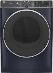 Front view of the GE GFD85ESPNRS dryer 
