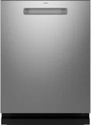 Front view of the GE Profile PDP715SYVFS dishwasher 