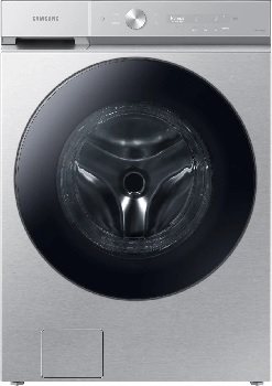 Front view of the Samsung Bespoke WF53BB8700AT washer 