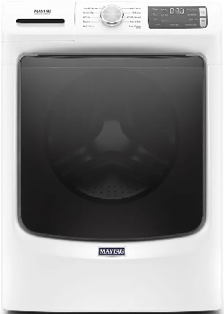 Front view of the Maytag MHW5630HW front load washer 