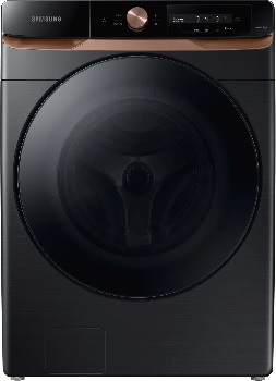 Front view of the Samsung WF46BG6500AV front load washer 