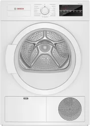 Front view of the Bosch WTG86403UC dryer 