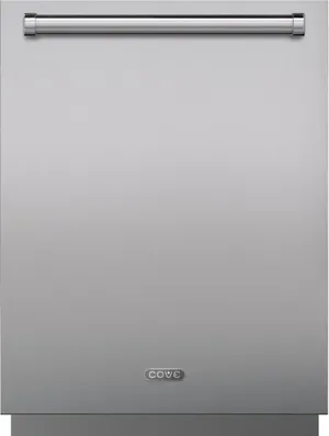 Front view of the Cove DW2450 dishwasher 