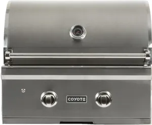 Front view of the Coyote C Series 28” grill 