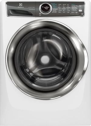 Front view of Electrolux EFLW317TIW front load washer 