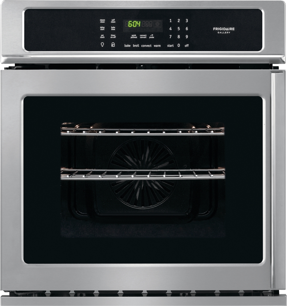 Front view of Frigidaire Gallery FGEW276SPF 27-inch oven