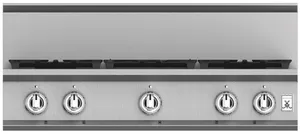 Front view of Hestan KRT365-LP 36” KRT Series gas rangetop 
