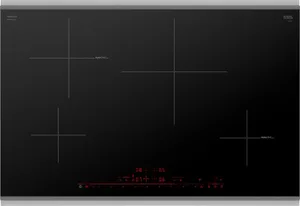 Overhead view of the Bosch 800 Series NIT8060SUC induction cooktop 