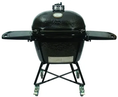 Front view of the Primo Grills LG 300 ceramic kamado grill 