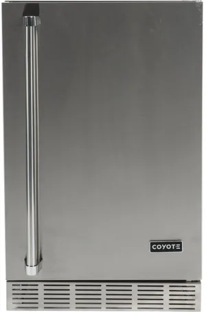 Front view of the Coyote CBIR-R outdoor refrigerator 