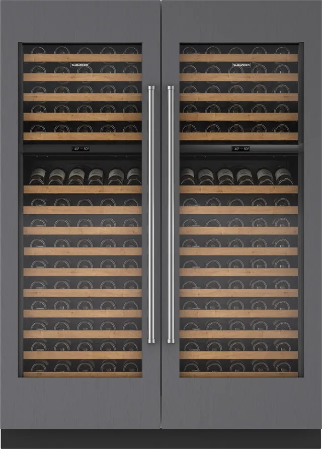 Front view of Sub-Zero IW-30A-RH built-in wine cooler 