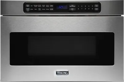 Front view of the Viking VMOD5240SS  microwave drawer 