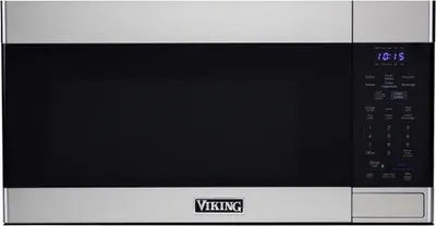 Front view of the Viking VMOH330SS Series 3 microwave hood 