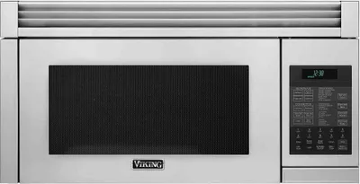 Front view of the Viking RVMHC330SS built-in over-the-range-microwave 
