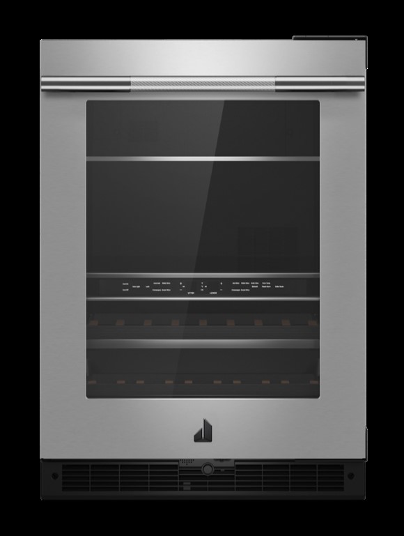 Product image of JennAir® RISE™ 24" Stainless Steel Built-In Undercounter Beverage Center (JUBFR242HL)