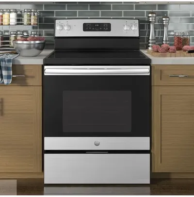 GE 30in Freestanding Electric Range