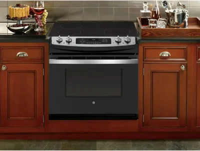 GE 30in Drop In Electric Range