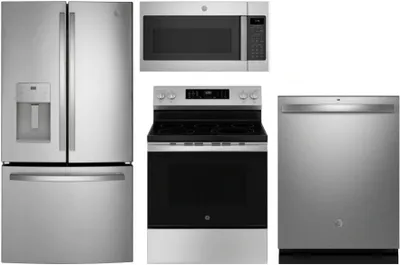 GE 4 Piece Kitchen Package