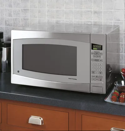 GE Profile Stainless Steel Countertop Microwave